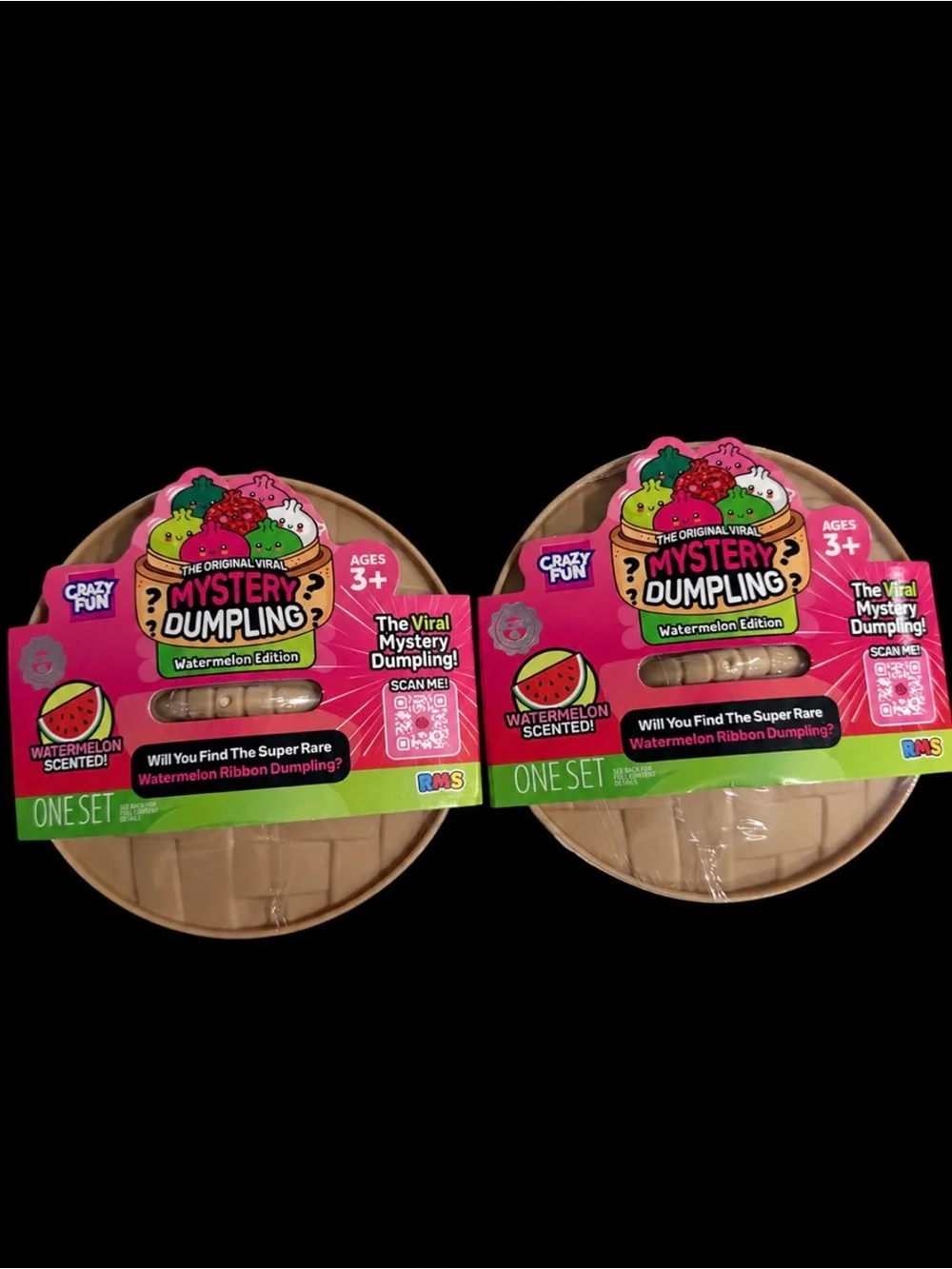 *NEW* 🍉 RMS MYSTERY DUMPLING WATERMELON EDITION — LOT OF 2 🍉